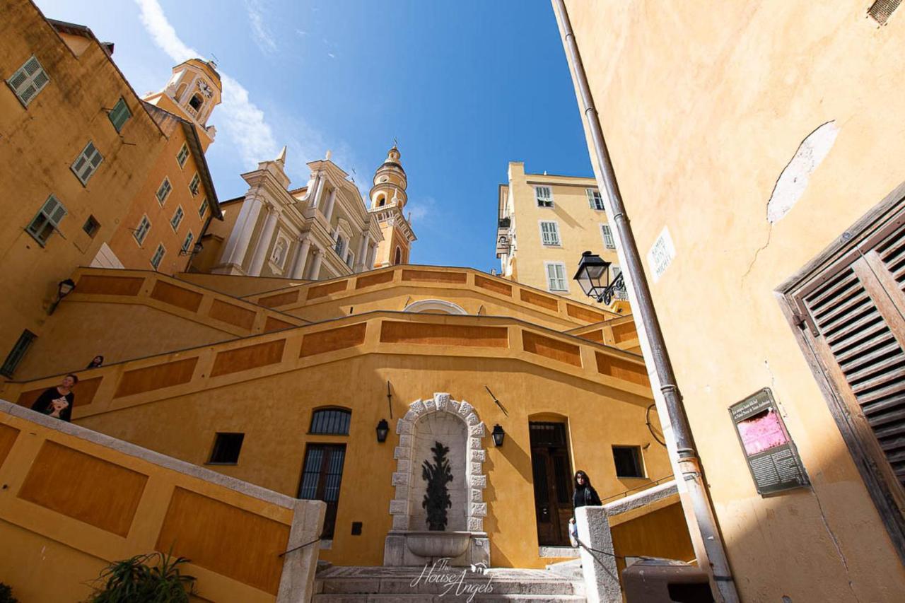 Vista Mare E Comfort In Centro Storico Menton Luaran gambar